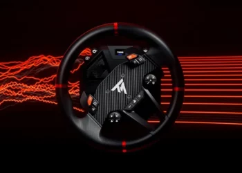 Revisión del volante de carreras Thrustmaster T598 con sistema de dirección directa