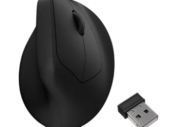 El ratón ergonómico inalámbrico M5 de Keychron ofrece control total en juegos con tasa de sondeo de 8K