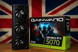 La GPU RTX 5070 de Nvidia se ofrece por debajo del PVP en el Reino Unido ante la inminente crisis arancelaria